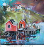 A Moment at Greenspond, Oil on Canvas